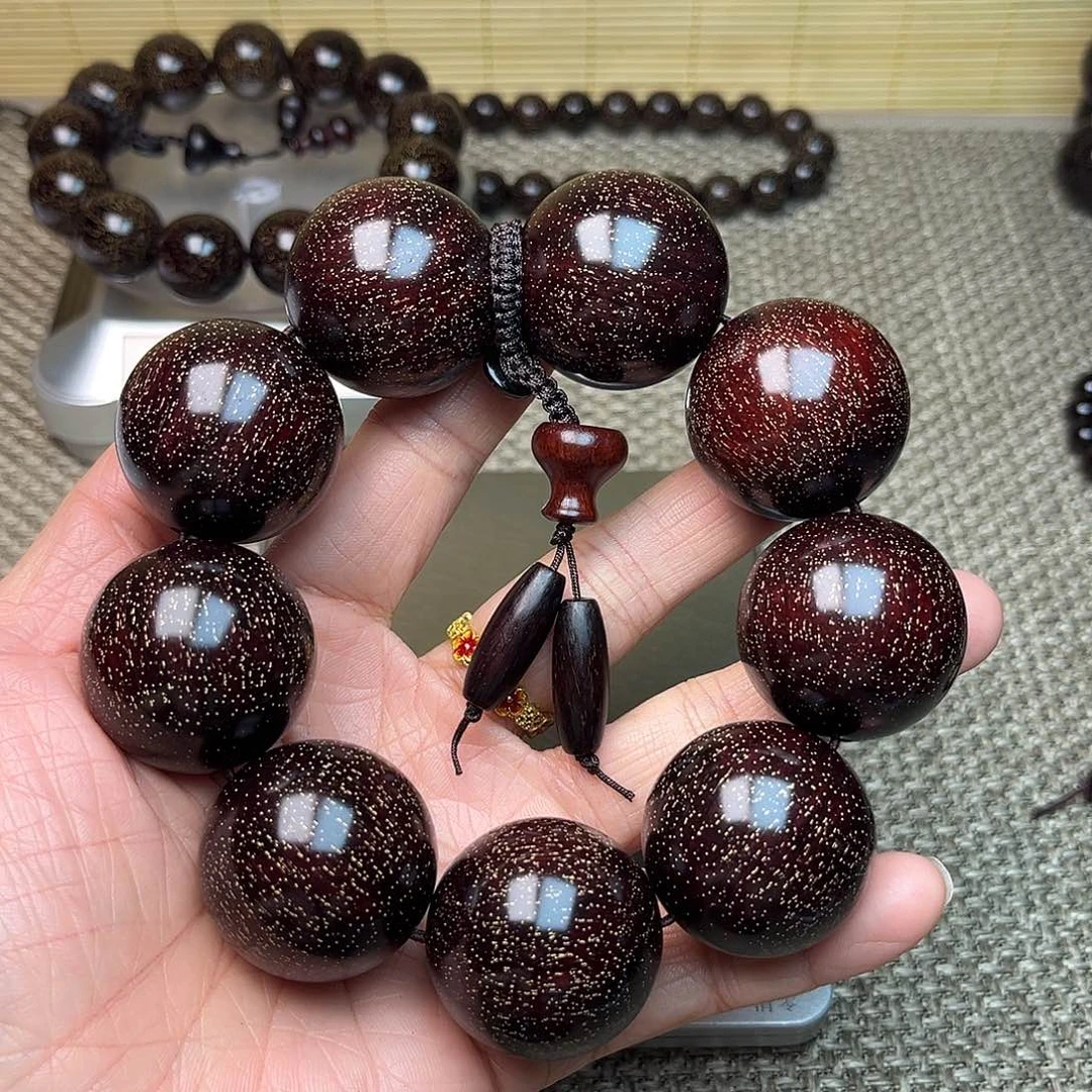 檀香紫檀（小叶紫檀）3.0 9颗 爆星