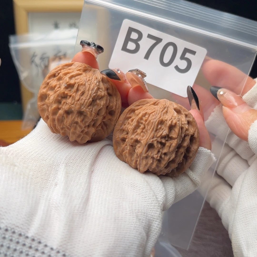 槑****文玩核桃把件41磨盘b705