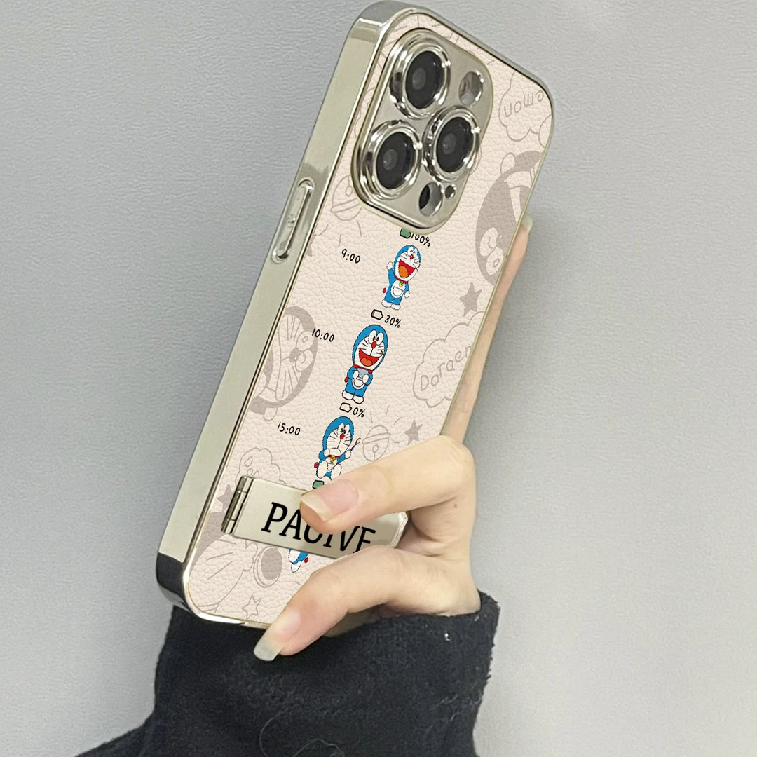 工作叮当猫适用苹果17ProMax手机壳iPhone华为OPPO小米vivo贴皮套
