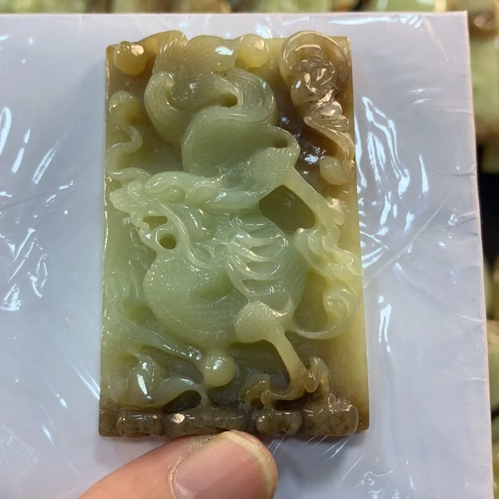 和田玉挂件未镶嵌