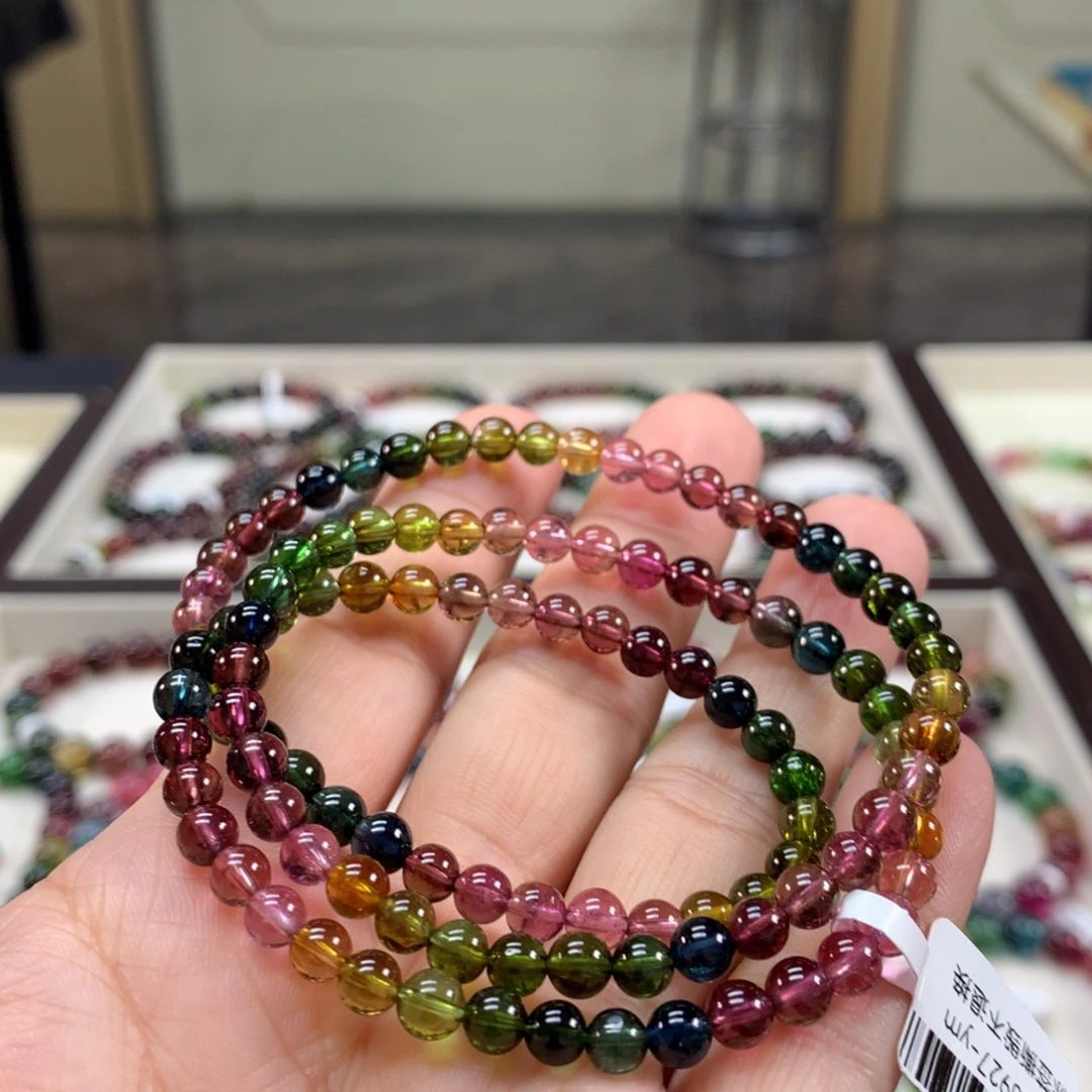 手链碧玺未镶嵌5.2左右