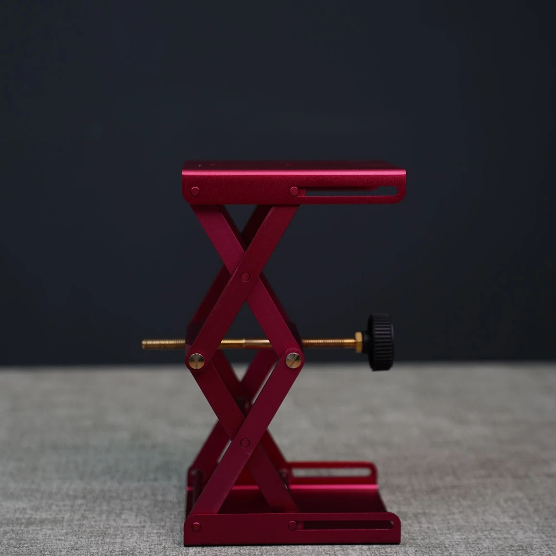 繁胜新款工业级加厚水平仪升降平台铝合金材质升降底座