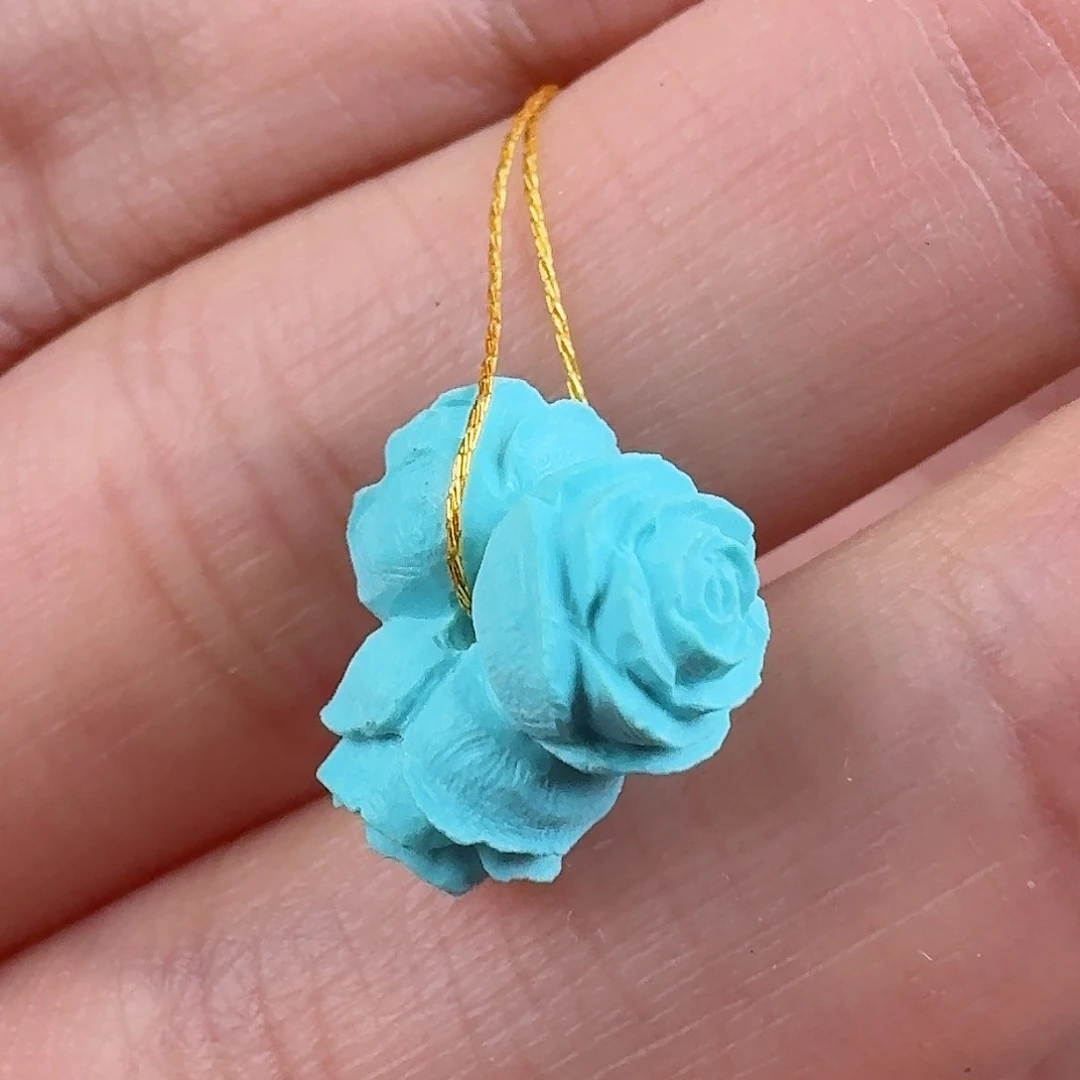 绿松石珠宝奇石未镶嵌