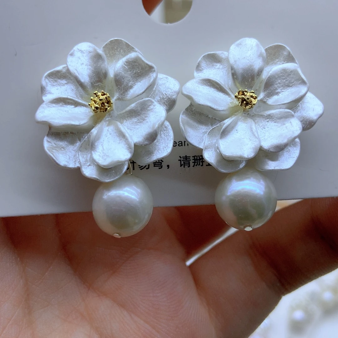 耳饰未镶嵌淡水珍珠