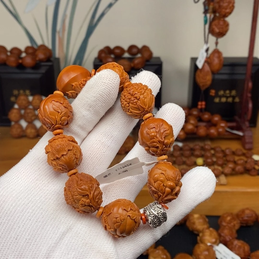 手串橄榄核许静健老师水果八宝1.9×2.1