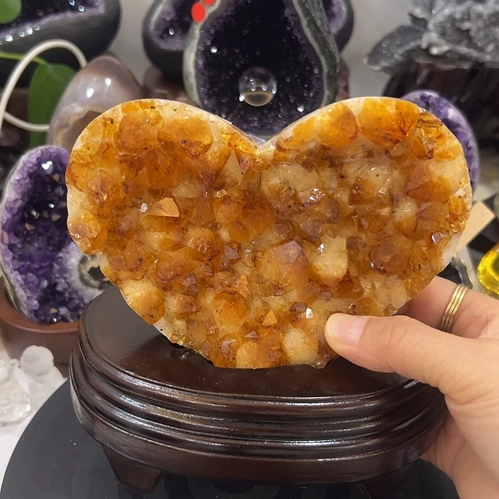 紫晶珠宝半成品未镶嵌