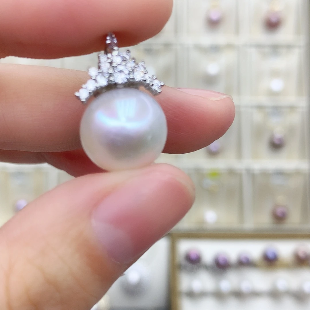 淡水珍珠颈饰合金