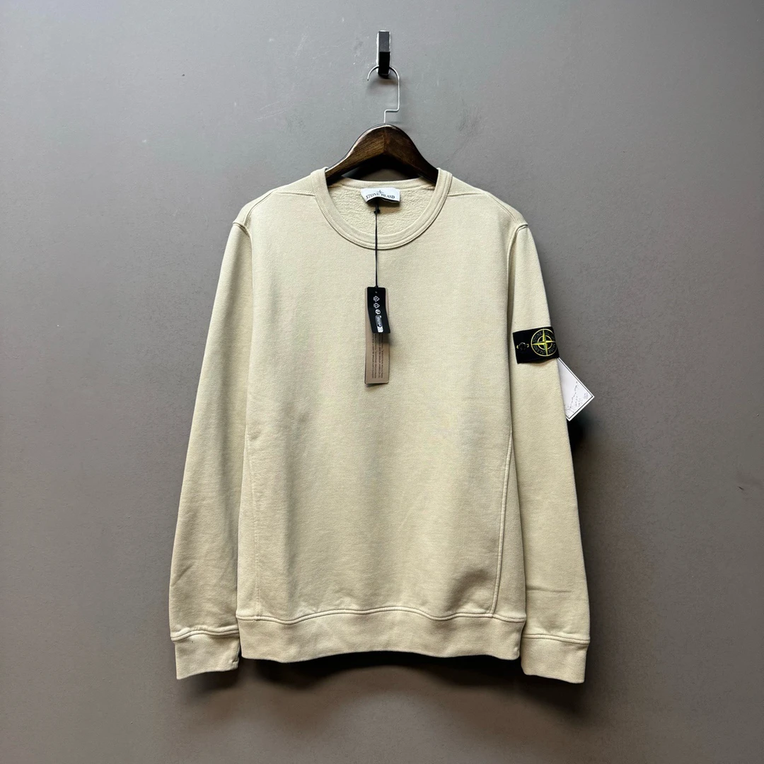 一口价 Stone island 石头岛/04642/饼干色卫衣 L码