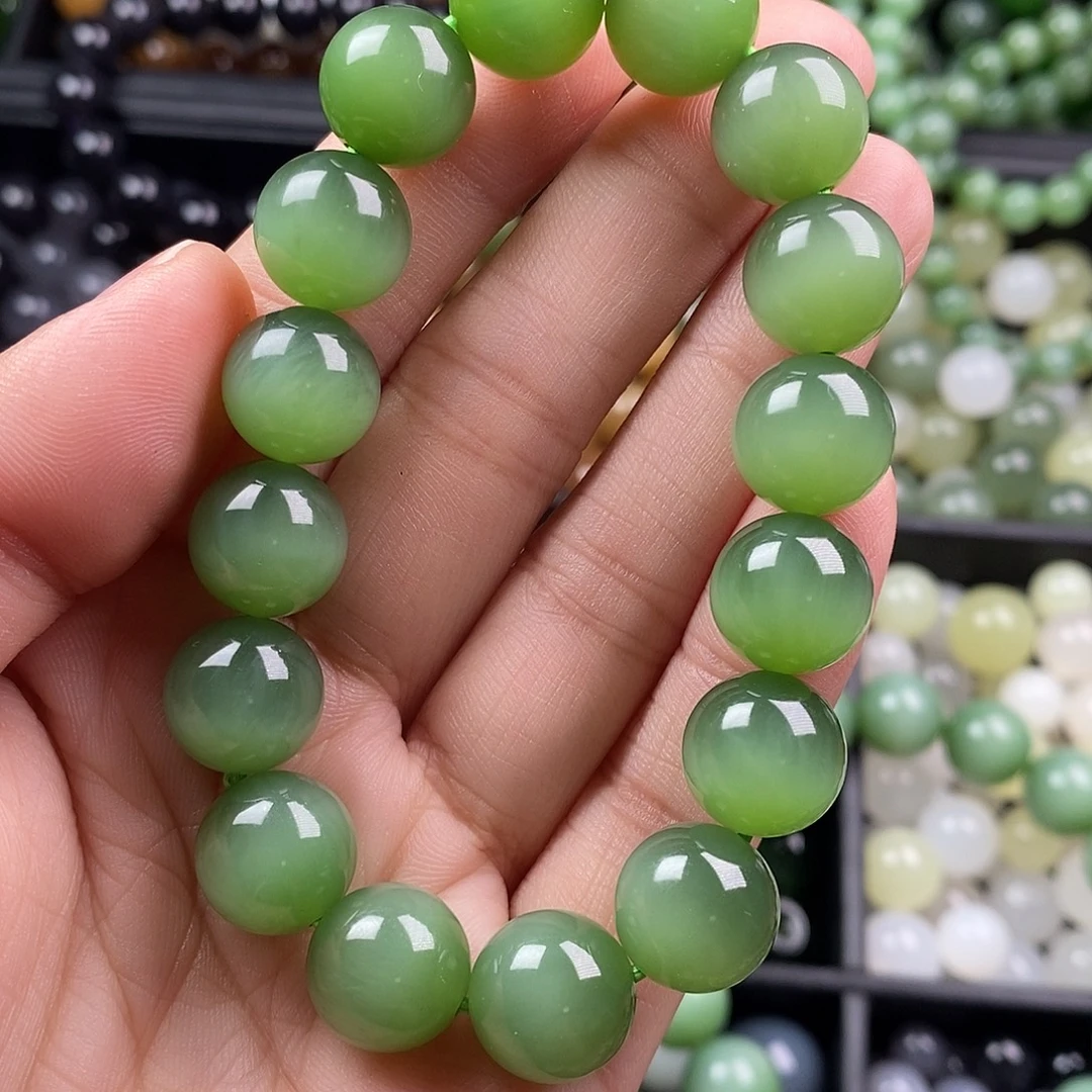 和田玉（碧玉）未镶嵌珠宝半成品