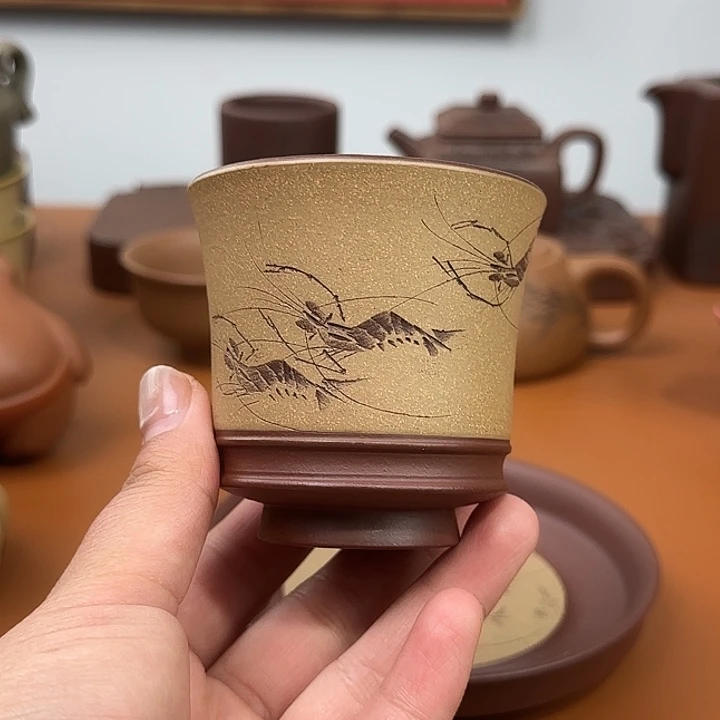 宜兴紫砂主人杯杯