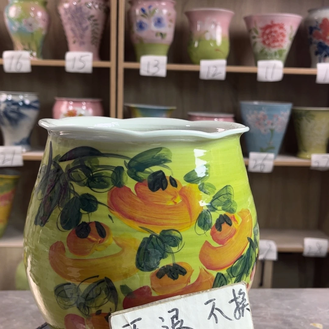 景德镇陶瓷花盆花盆