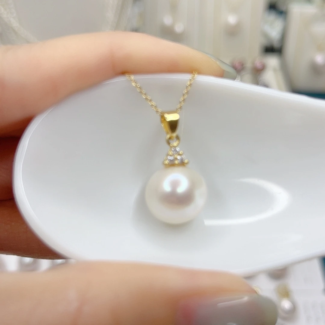 淡水珍珠合金吊坠(赠链)