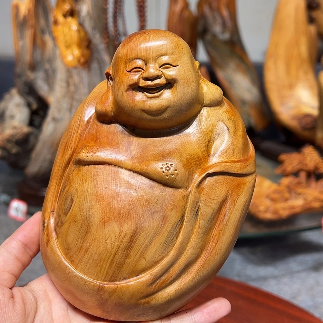 柏木崖柏木手把件摆件