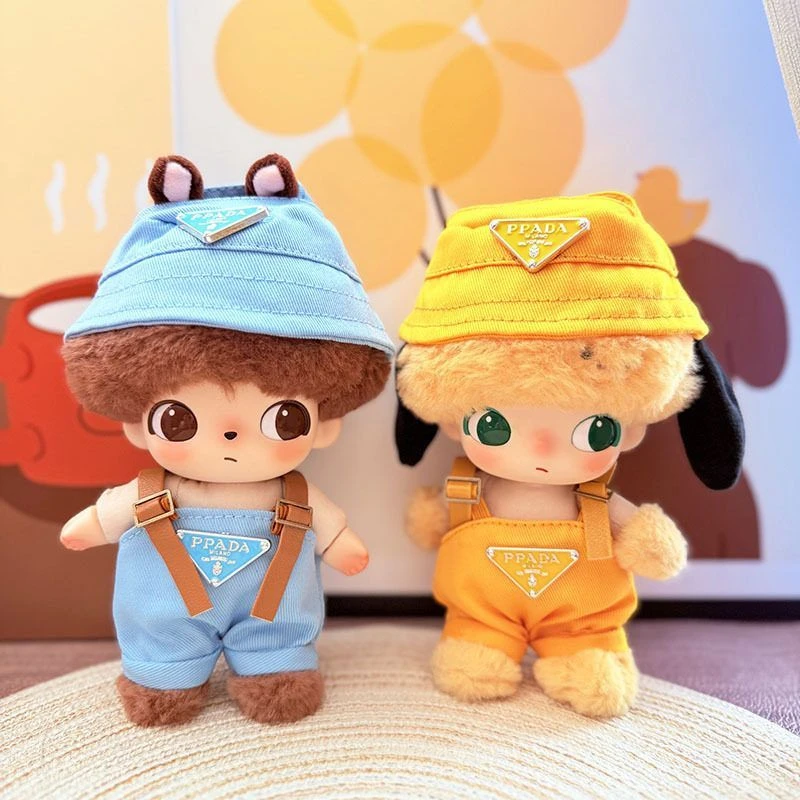 【娃衣】迪士尼DIMOO搪胶毛绒娃娃衣服布鲁托唐老鸭倒三角背带裤