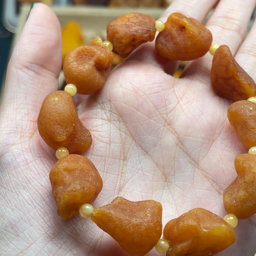 琥珀未镶嵌珠宝奇石