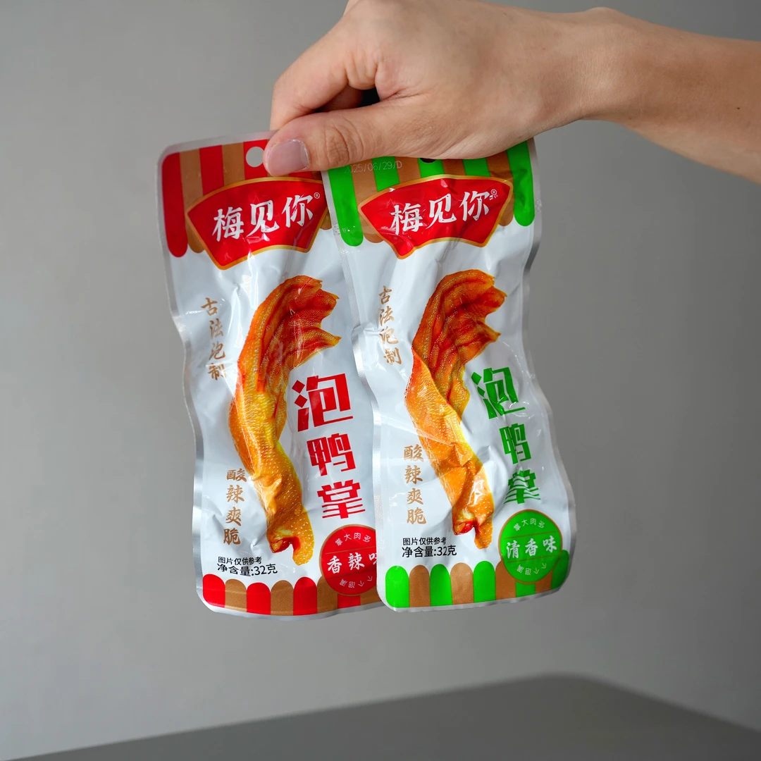 FL 香脆泡鸭掌 掌大肉多 酸辣爽口 好食材好味道  32克