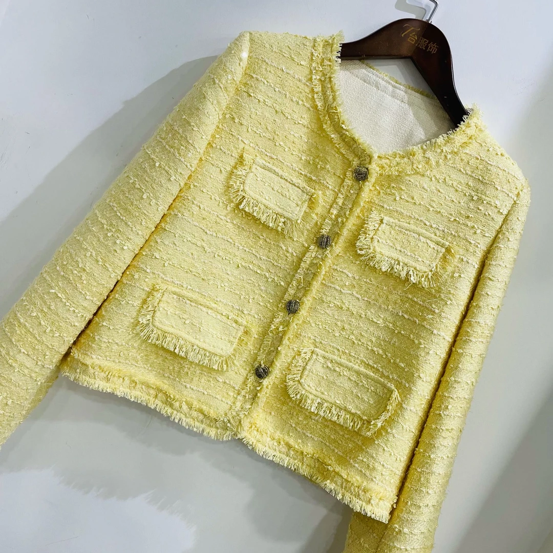 三色小香风外套（福利价）短款时尚