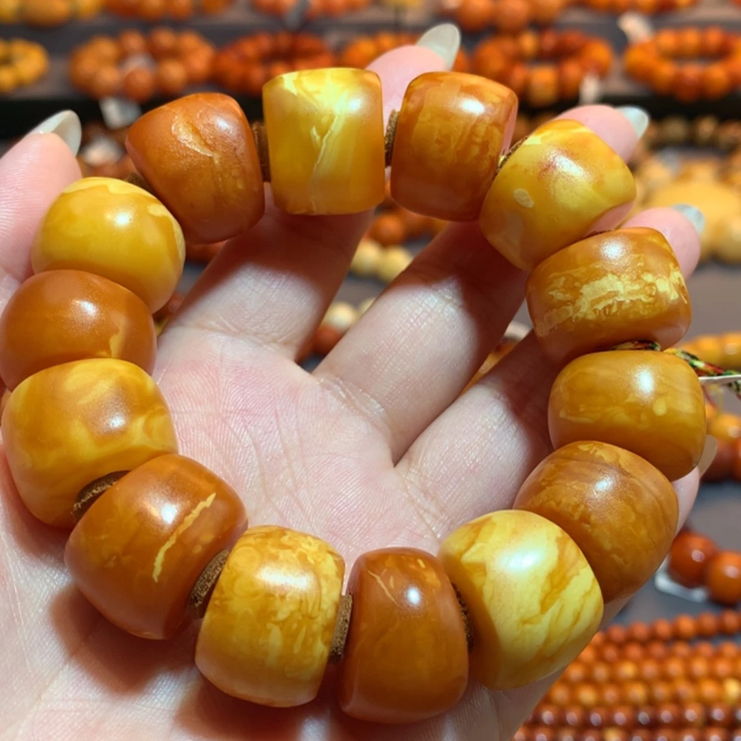 【闪购商品】手串蜜蜡未镶嵌蜜蜡手串