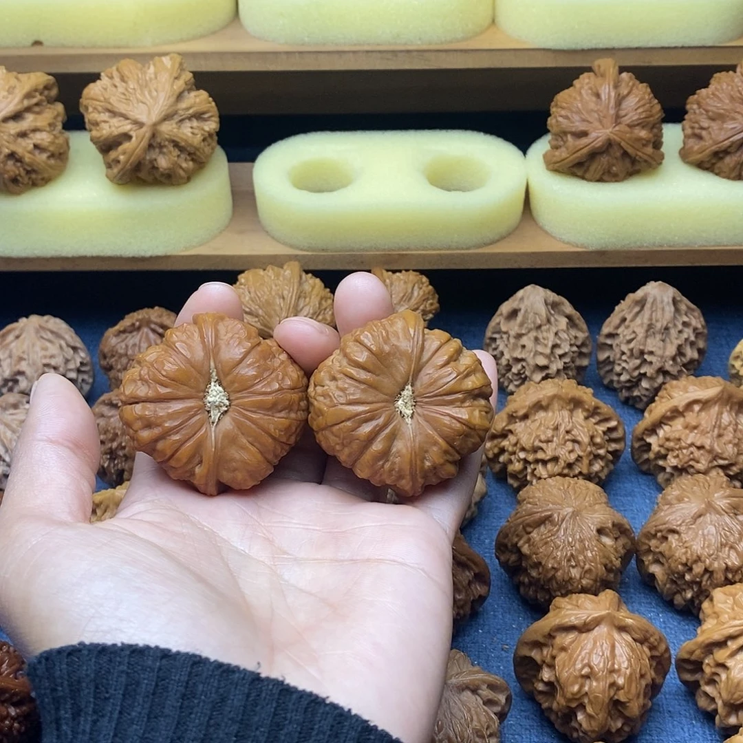 45全品南瓜墩文玩核桃