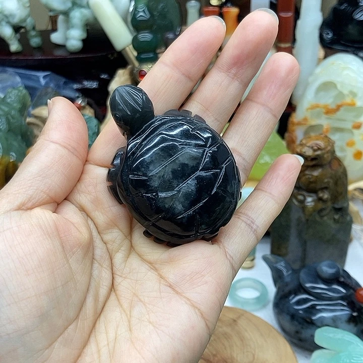 岫玉未镶嵌手把件