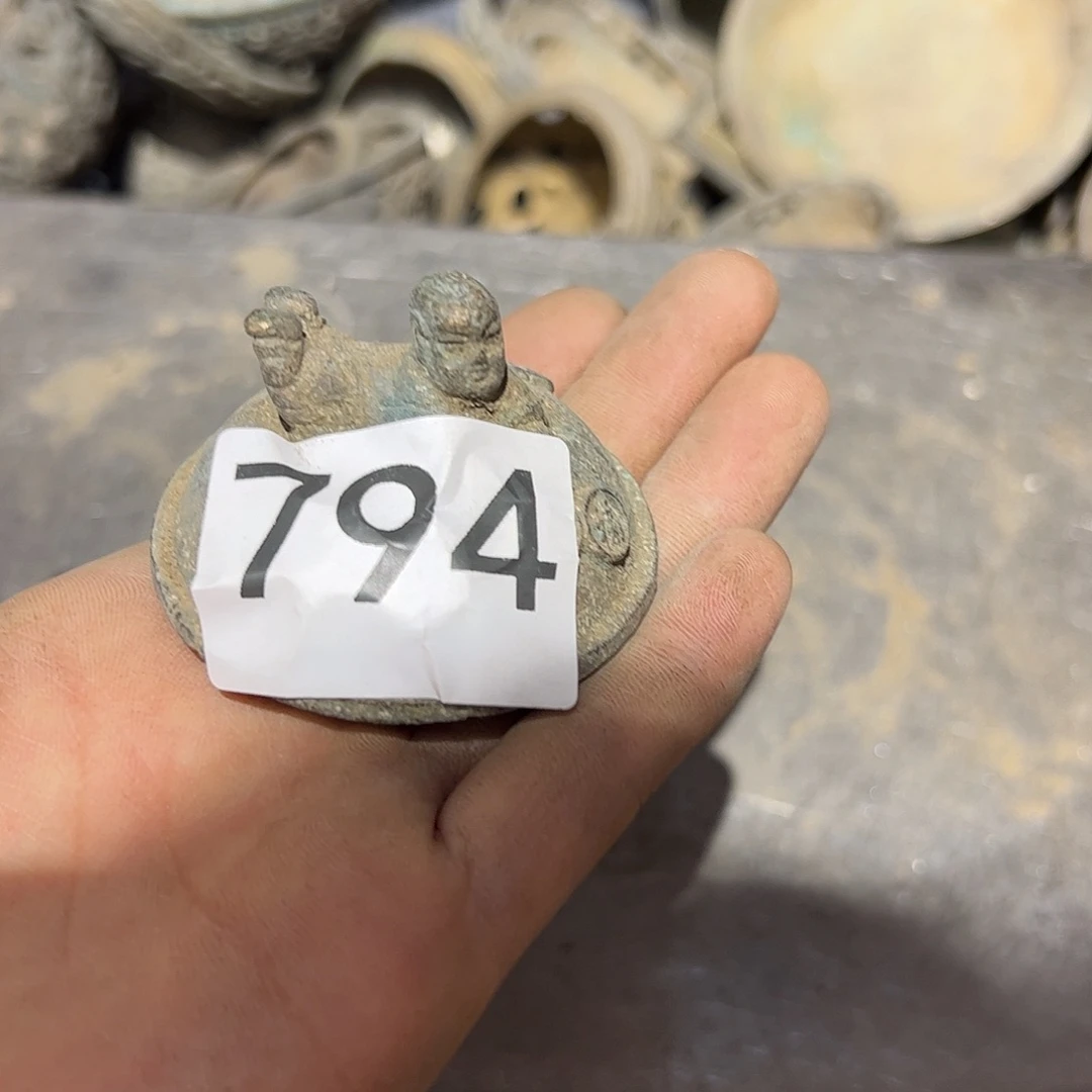 橘*微瑕疵黄铜摆件工艺品摆件