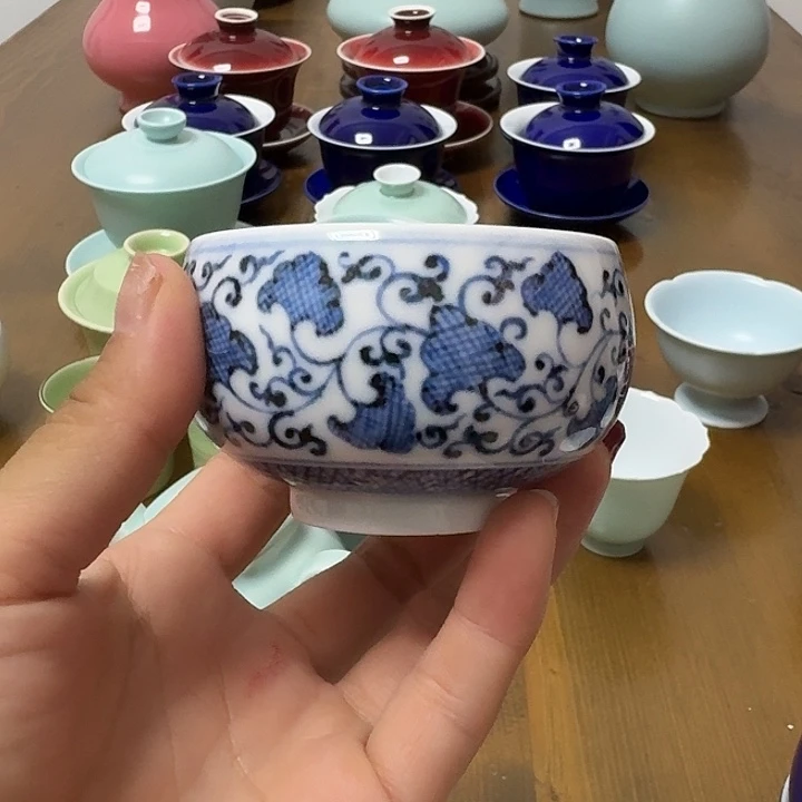 摆件景德镇高温陶瓷杯子