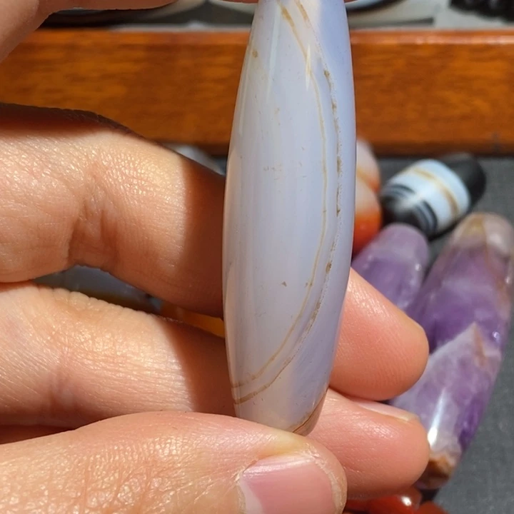 玛瑙/玉髓未镶嵌项链