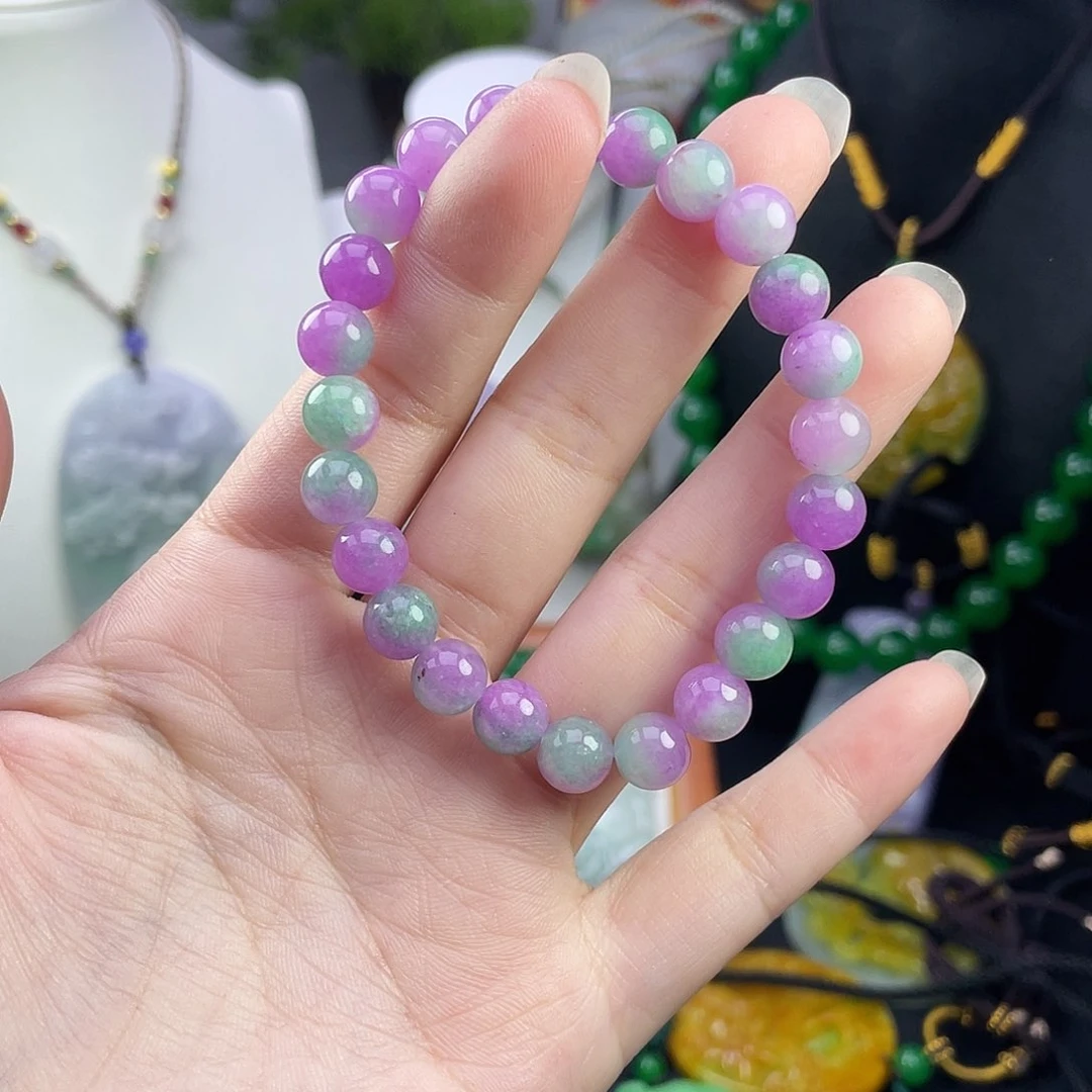 翡翠足铂镶嵌吊坠(赠链)