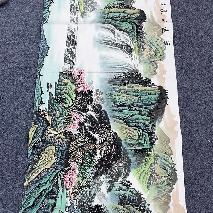 国画作品小姐姐放漏…