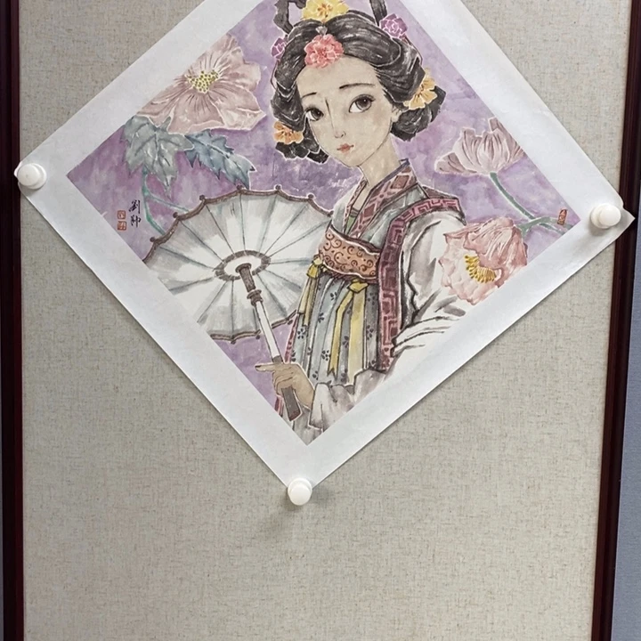 国画亲笔手绘原创