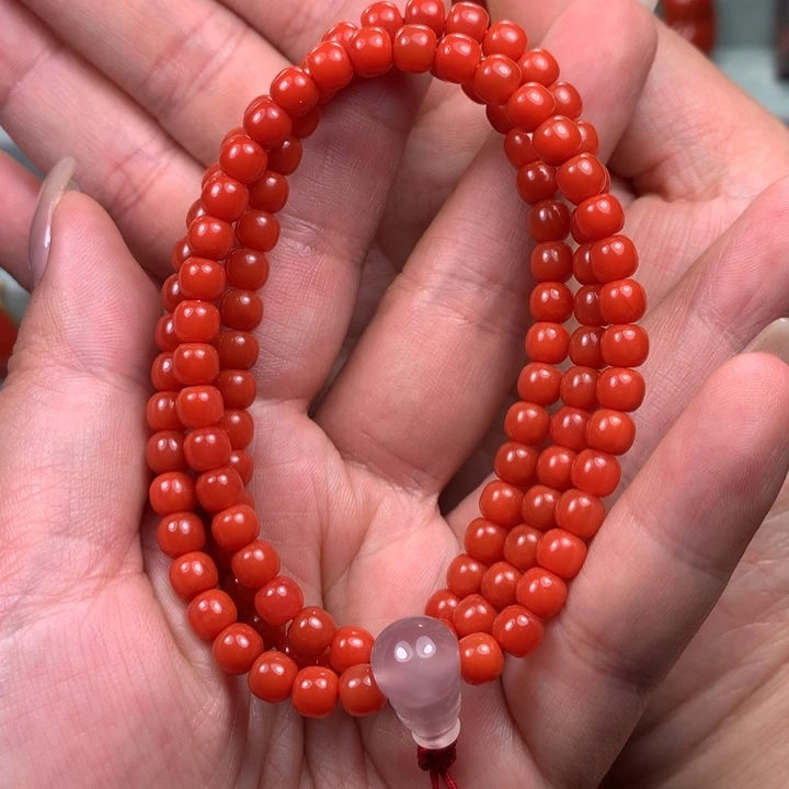 未镶嵌手串南红玛瑙