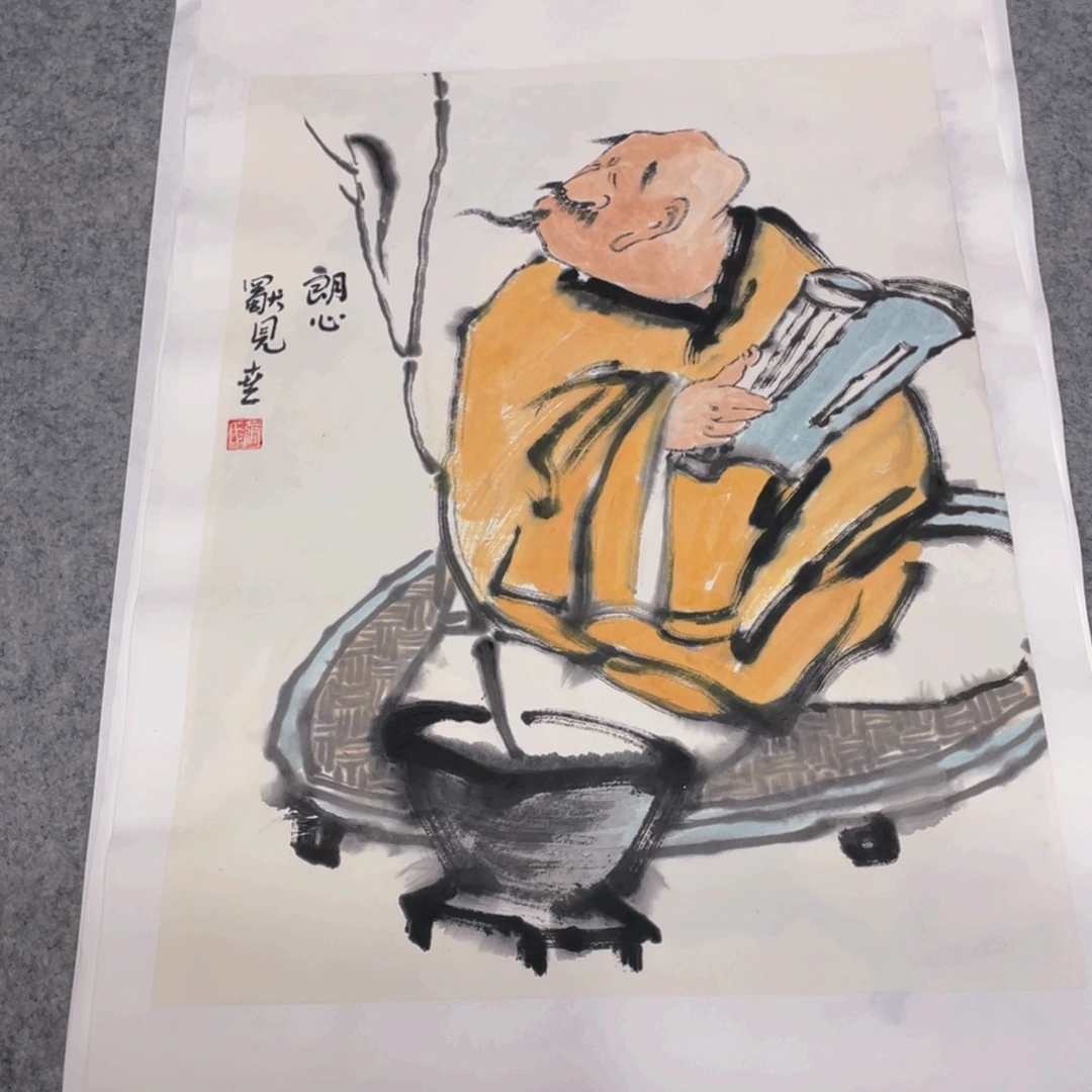 国画1.4平尺纯手绘国画作品