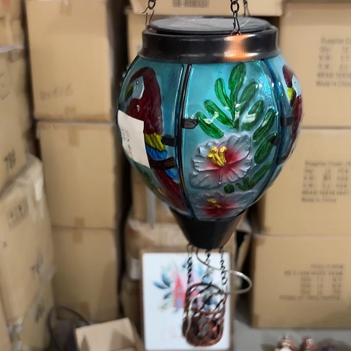 瓷片样品样品哟鹦鹉热气球