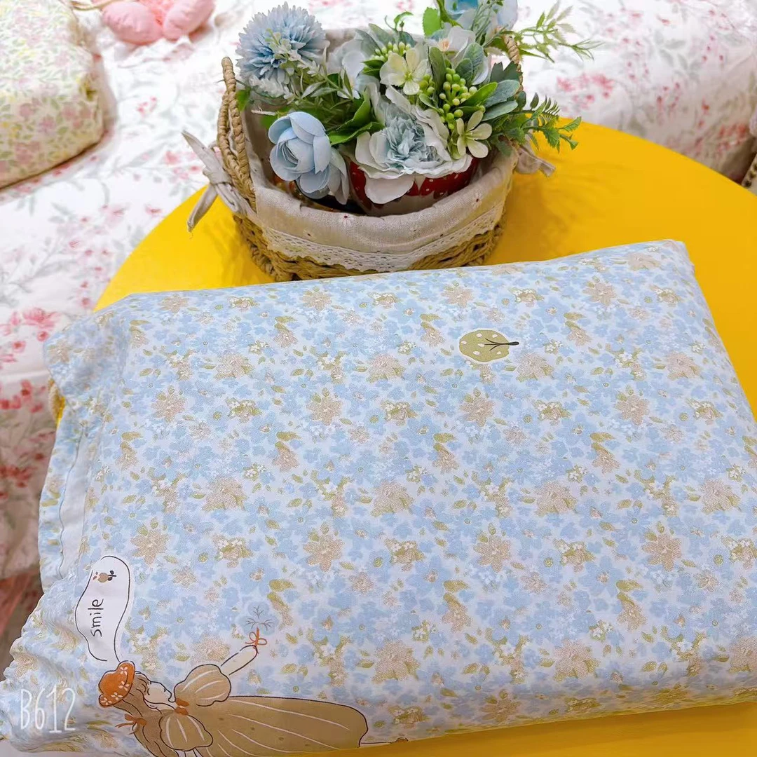 韩式古法水洗棉四件套