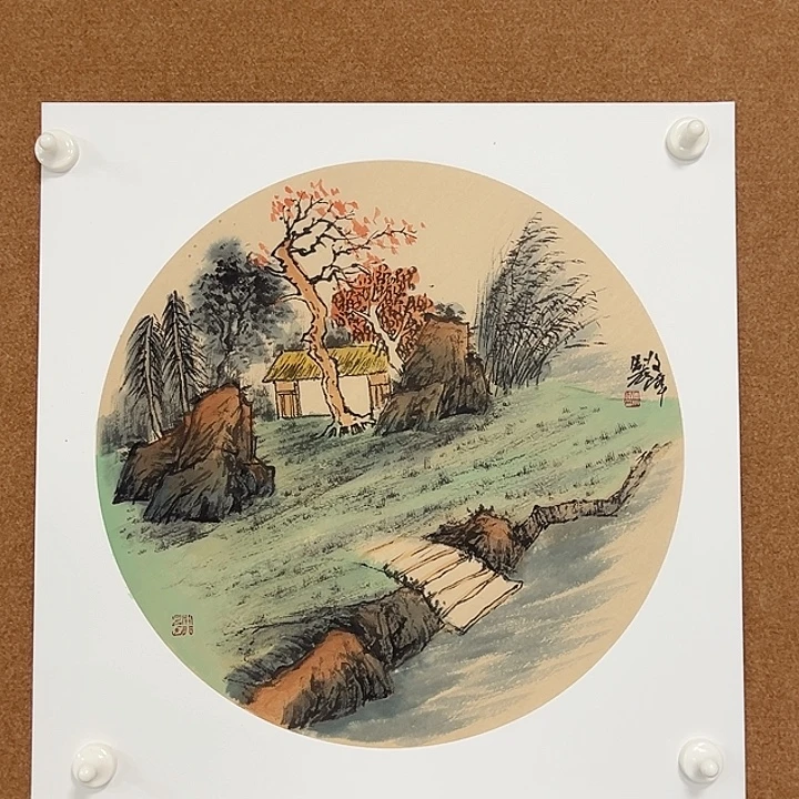 国画李文峰的画作