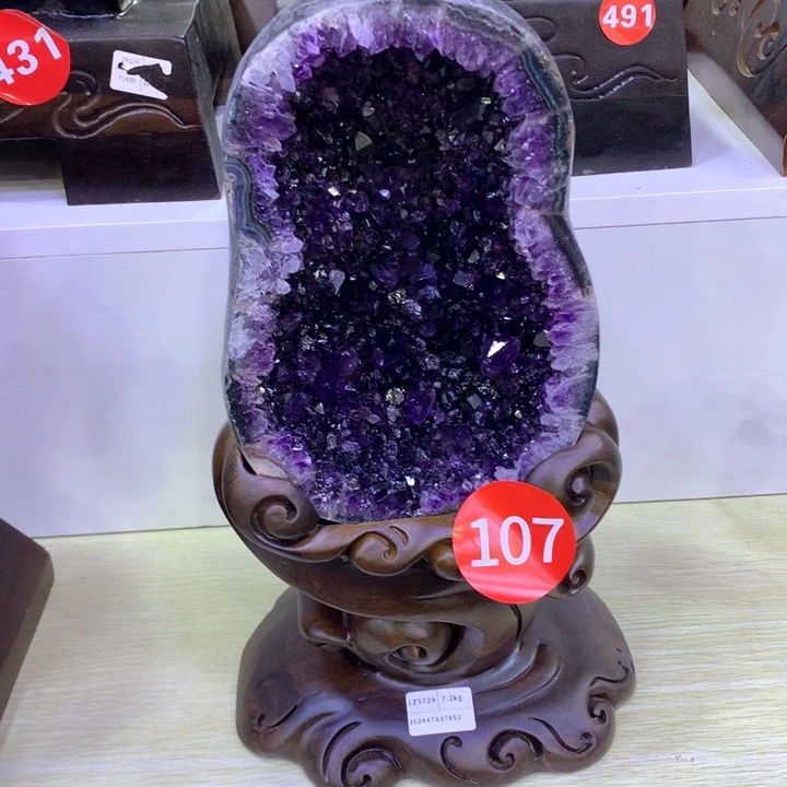 紫晶大型摆件（非配饰）未镶嵌