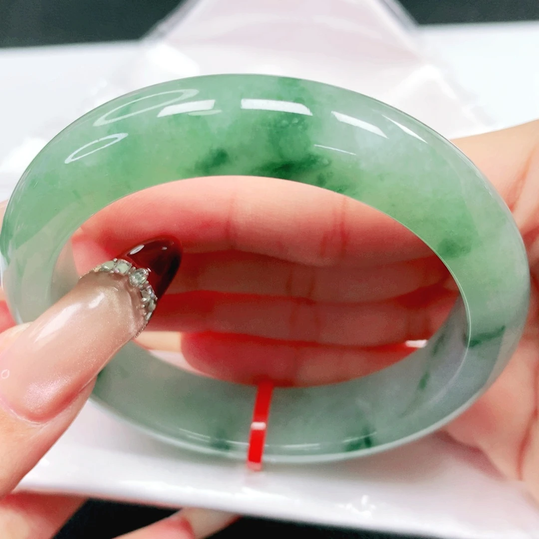 翡翠未镶嵌手镯58