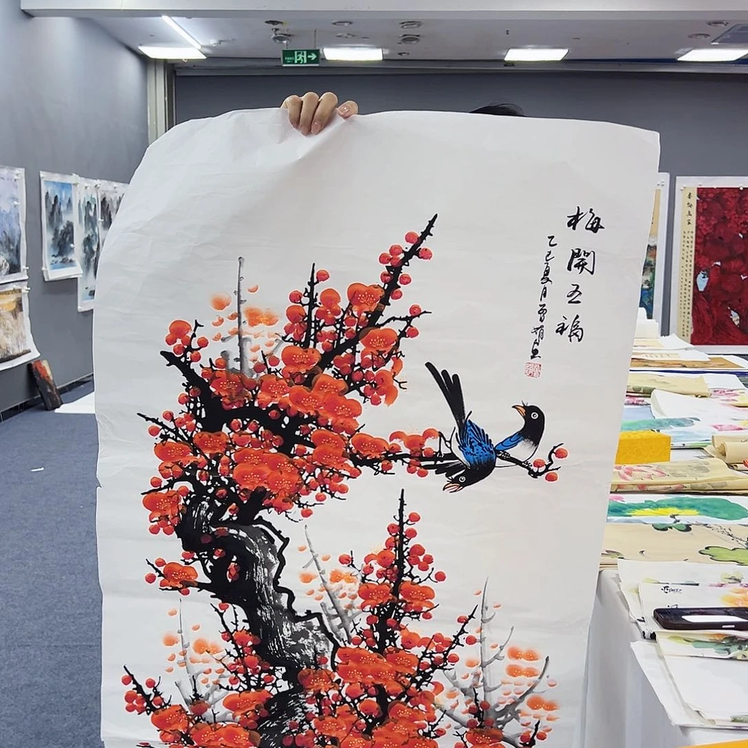 国画事事顺心如意万事如意