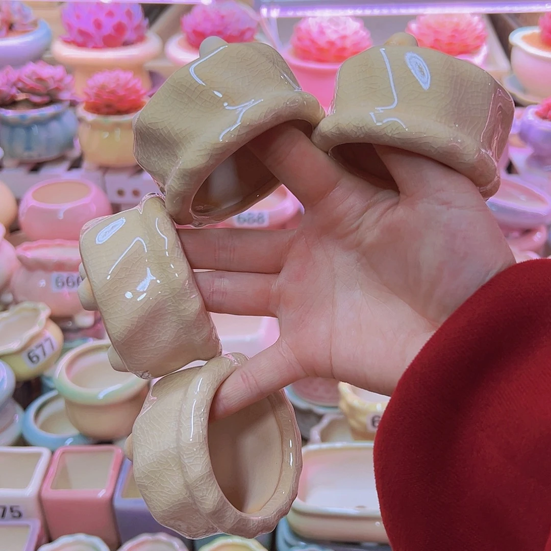 陶瓷花盆当场凑满12包邮