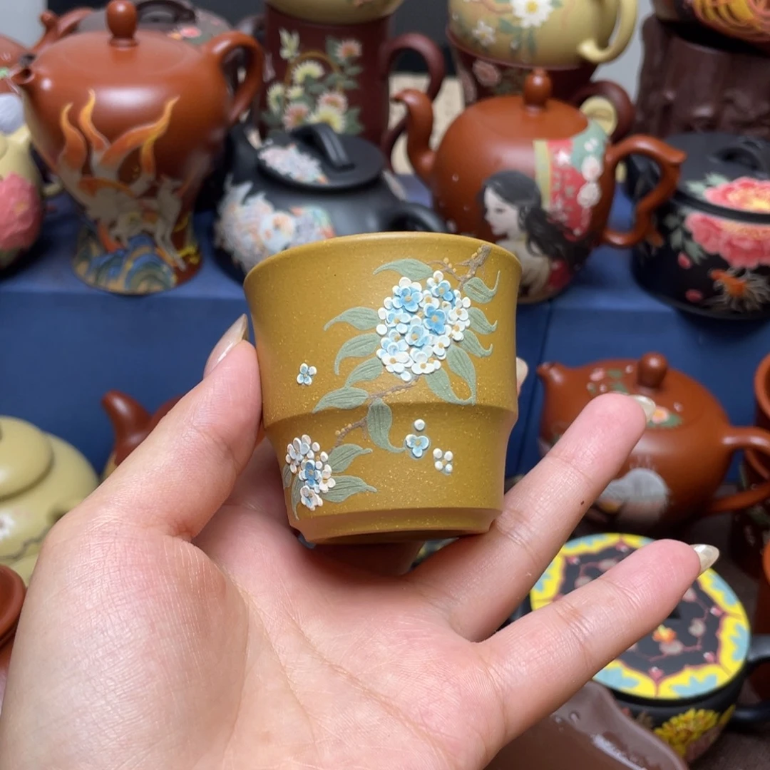 茶杯紫砂紫砂主人杯80cc
