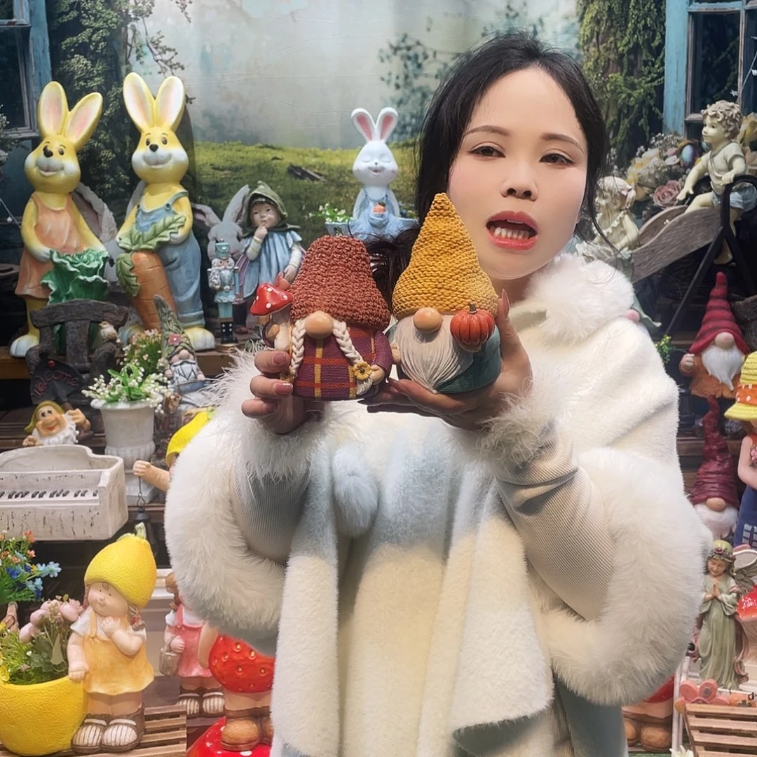 摆件花园摆件红红火火