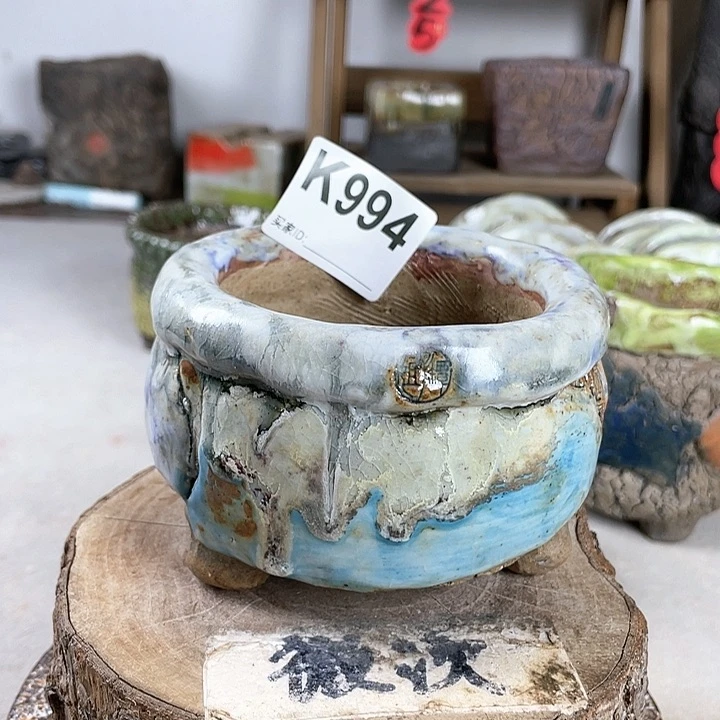 紫砂花盆开播福利 陶瓷花盆