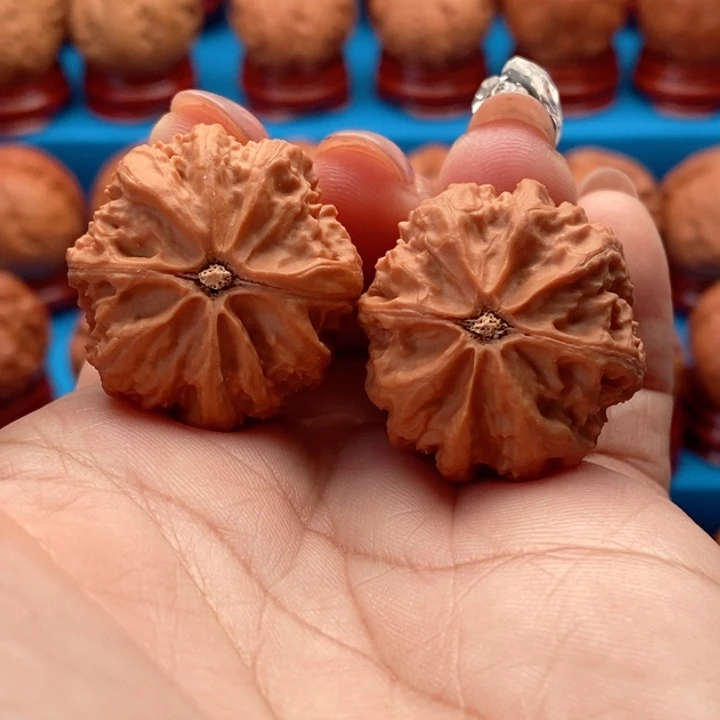 把件文玩核桃雪花塔