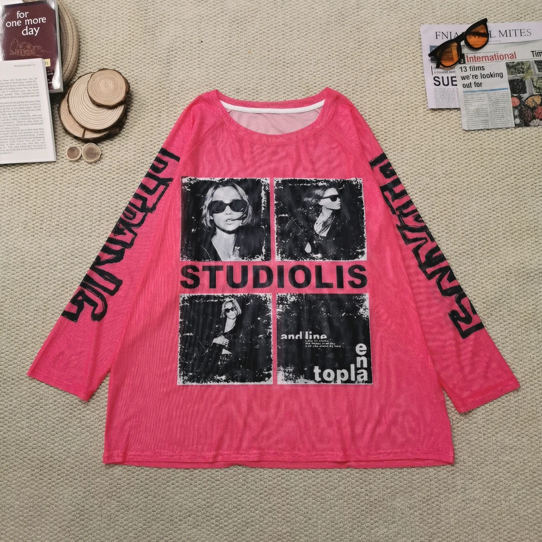 2025夏季新款卡通印花防晒打底长袖T恤1517