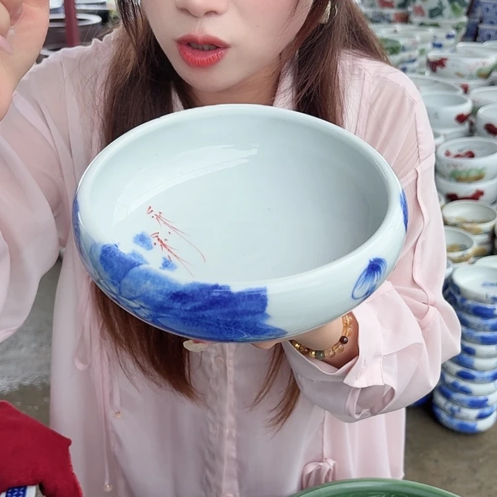 瓷片直径20厘米高6……