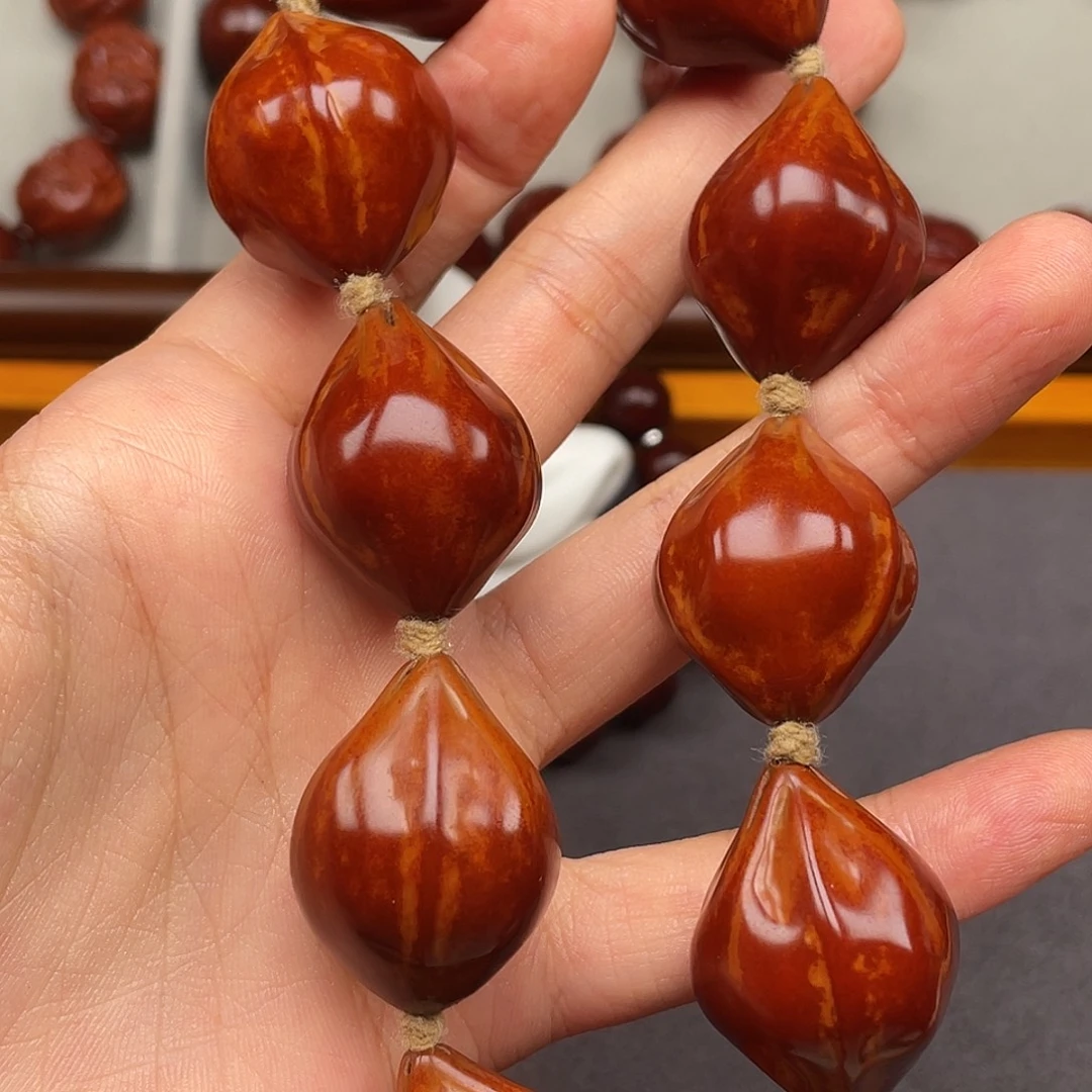 爵***亲手串/手链橄榄核梅林铁素