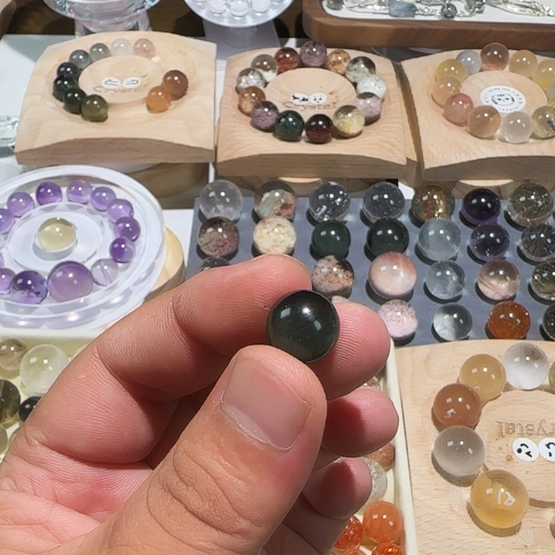 夜***珠银S925镶嵌珠宝半成品水晶
