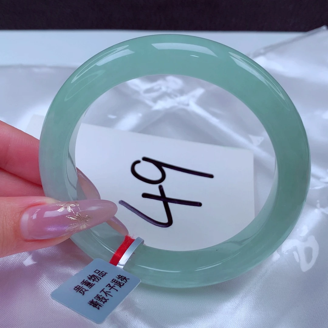 翡翠手镯未镶嵌翡翠58