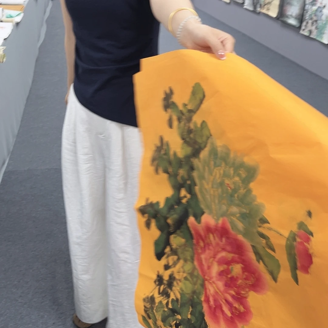 国画国画老师手绘作品