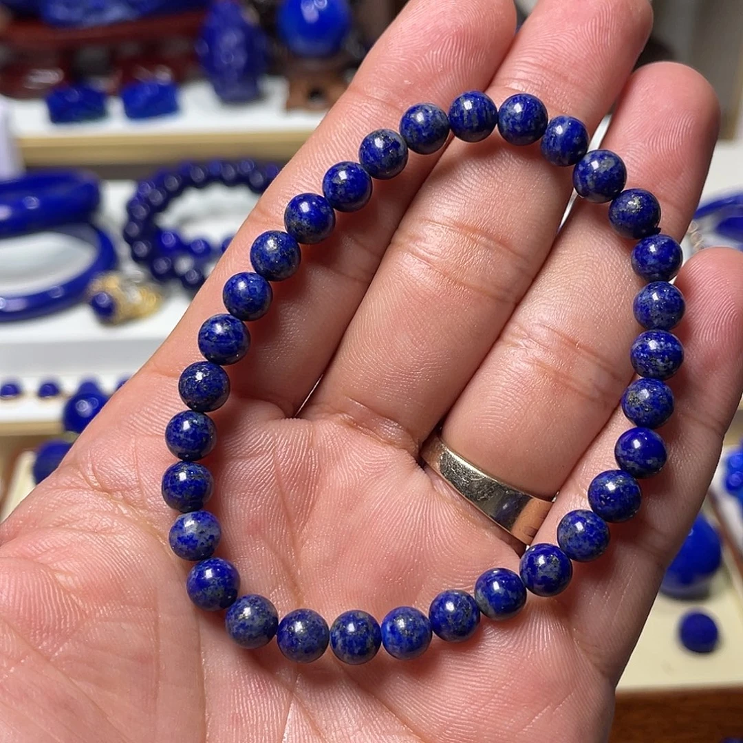 青金石未镶嵌漏！福利6mm+手串